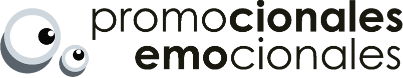 Logotipo artículos promocionales emocionales animado